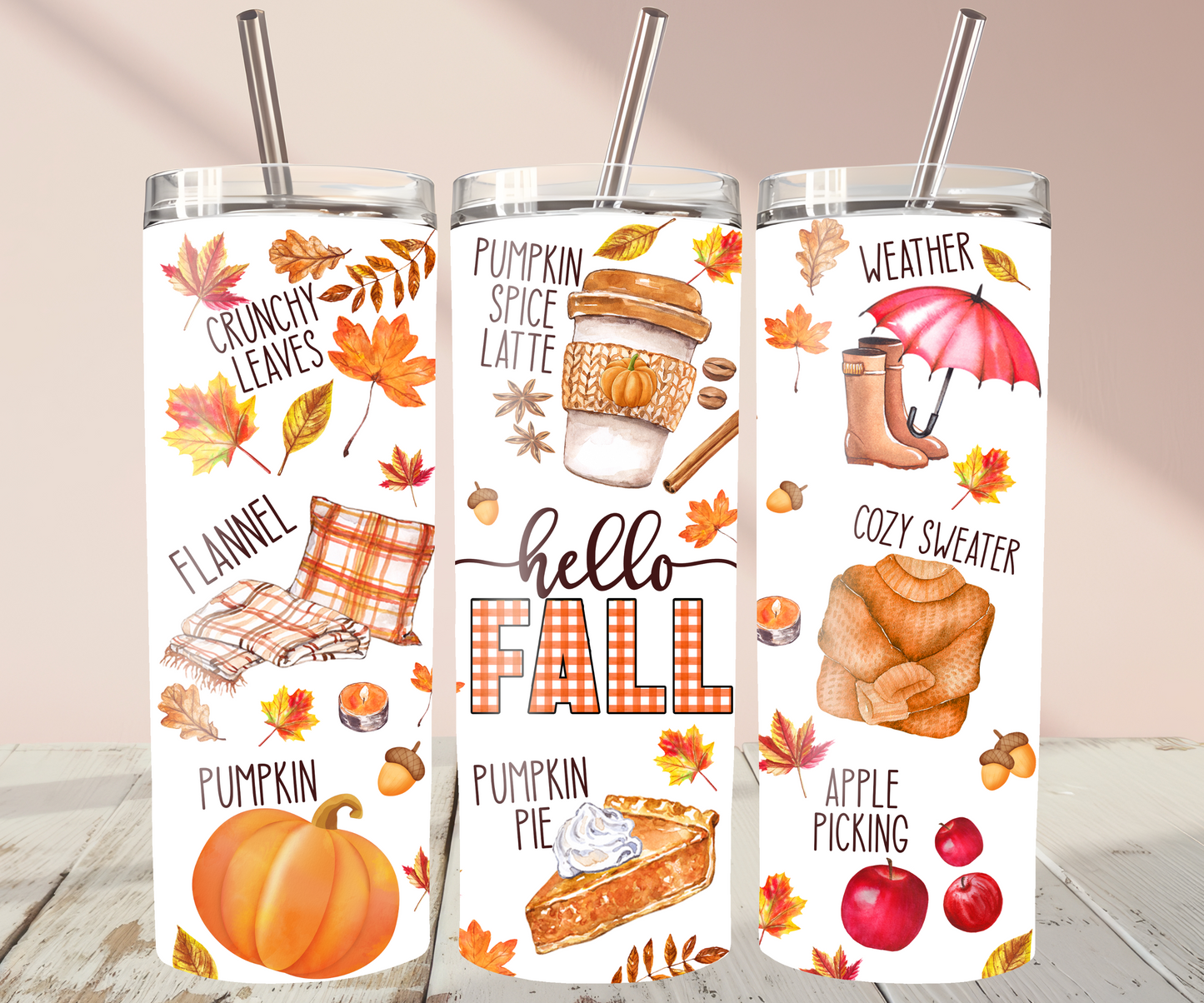 Hello Fall 20oz Tumbler